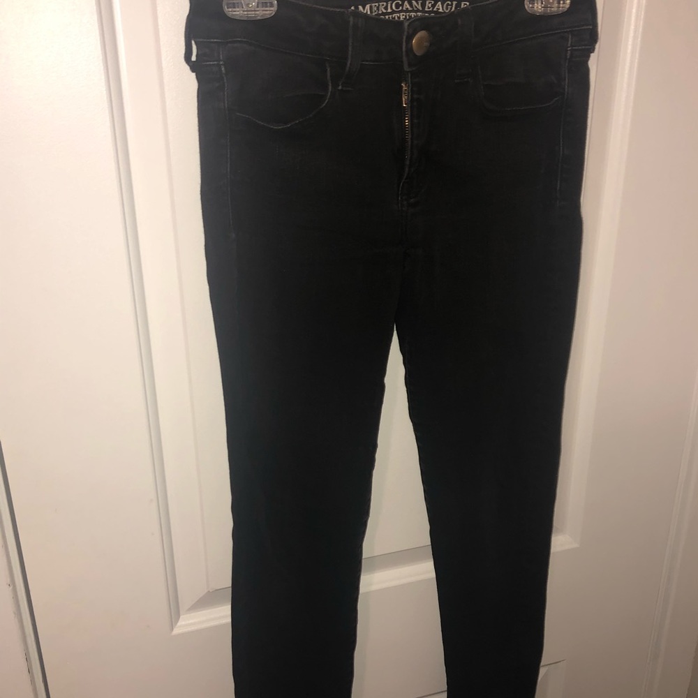Black American Eagle Jeggings